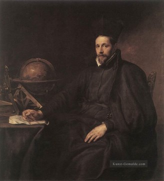 Porträt von Vater Jean Charles della Faille SJ Barock Hofmaler Anthony van Dyck Ölgemälde